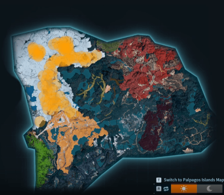 Habitat map