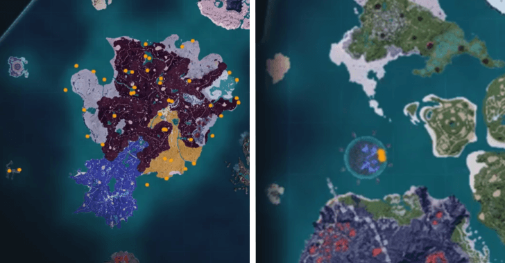 Habitat map