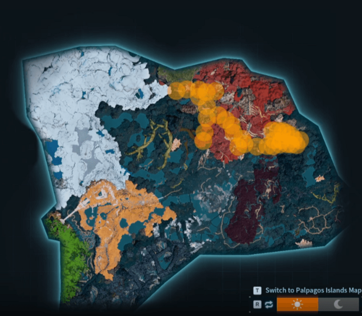 Habitat map