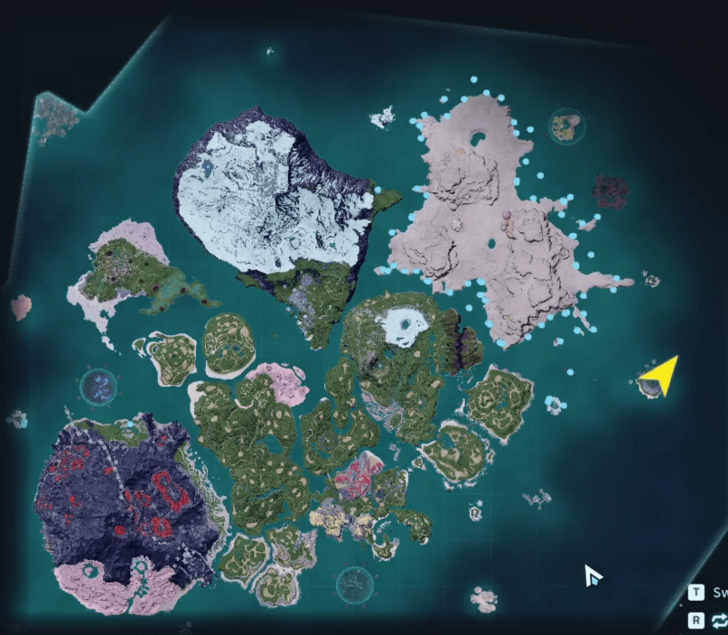 Habitat map