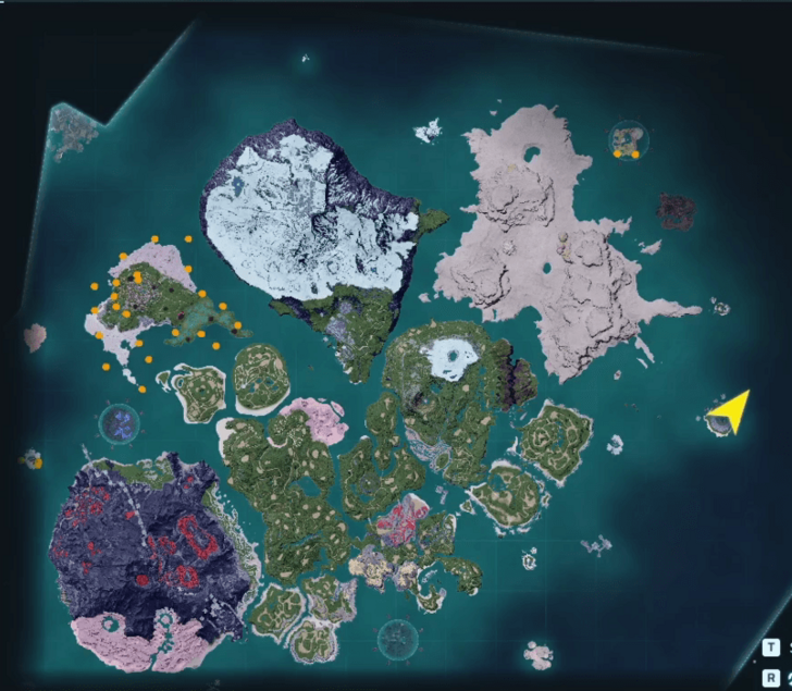 Habitat map