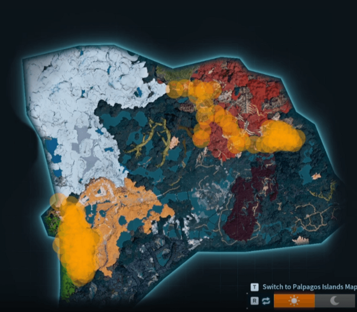 Habitat map