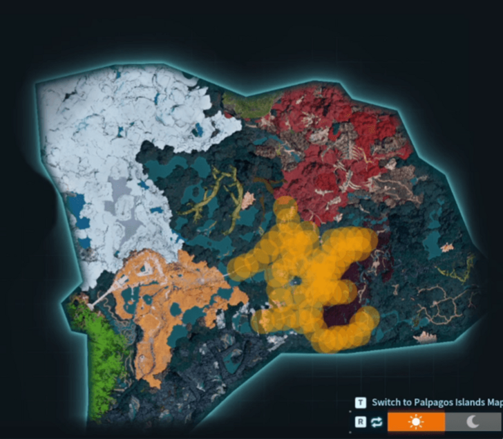 Habitat map