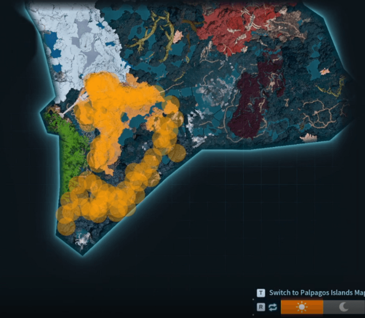 Habitat map