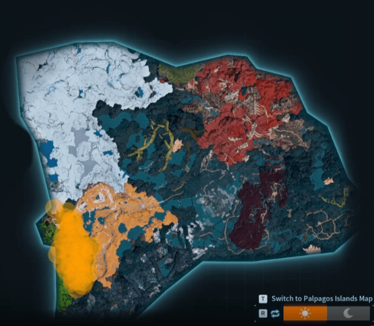 Habitat map