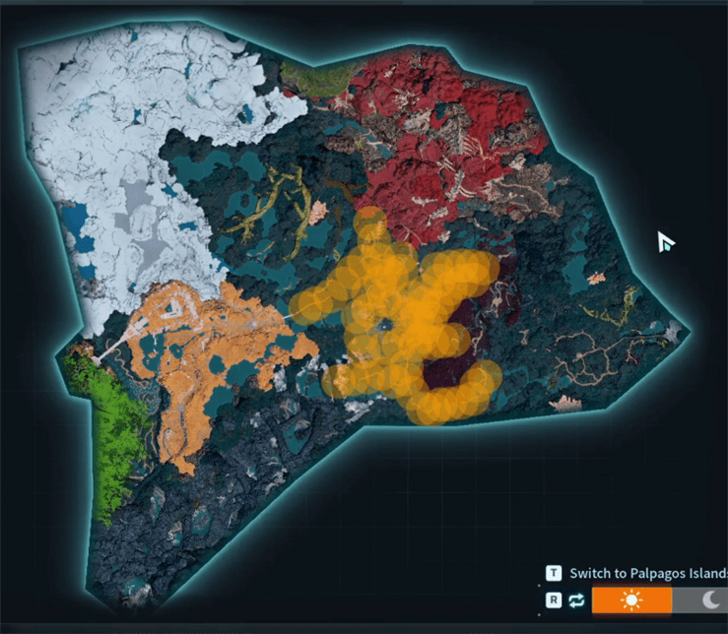 Habitat map