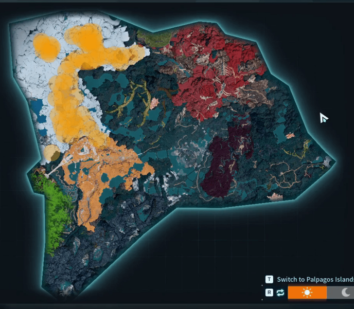 Habitat map