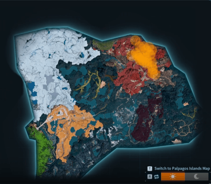 Habitat map